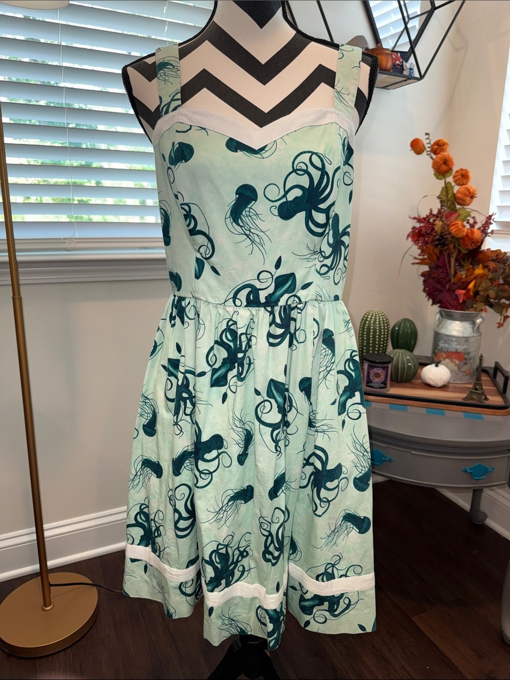 Modcloth Heck Yes Octopus Dress